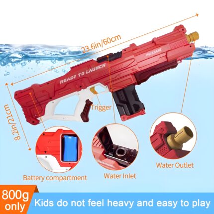 مسدس مياه كهربائي للأطفال – Water Gun Electric